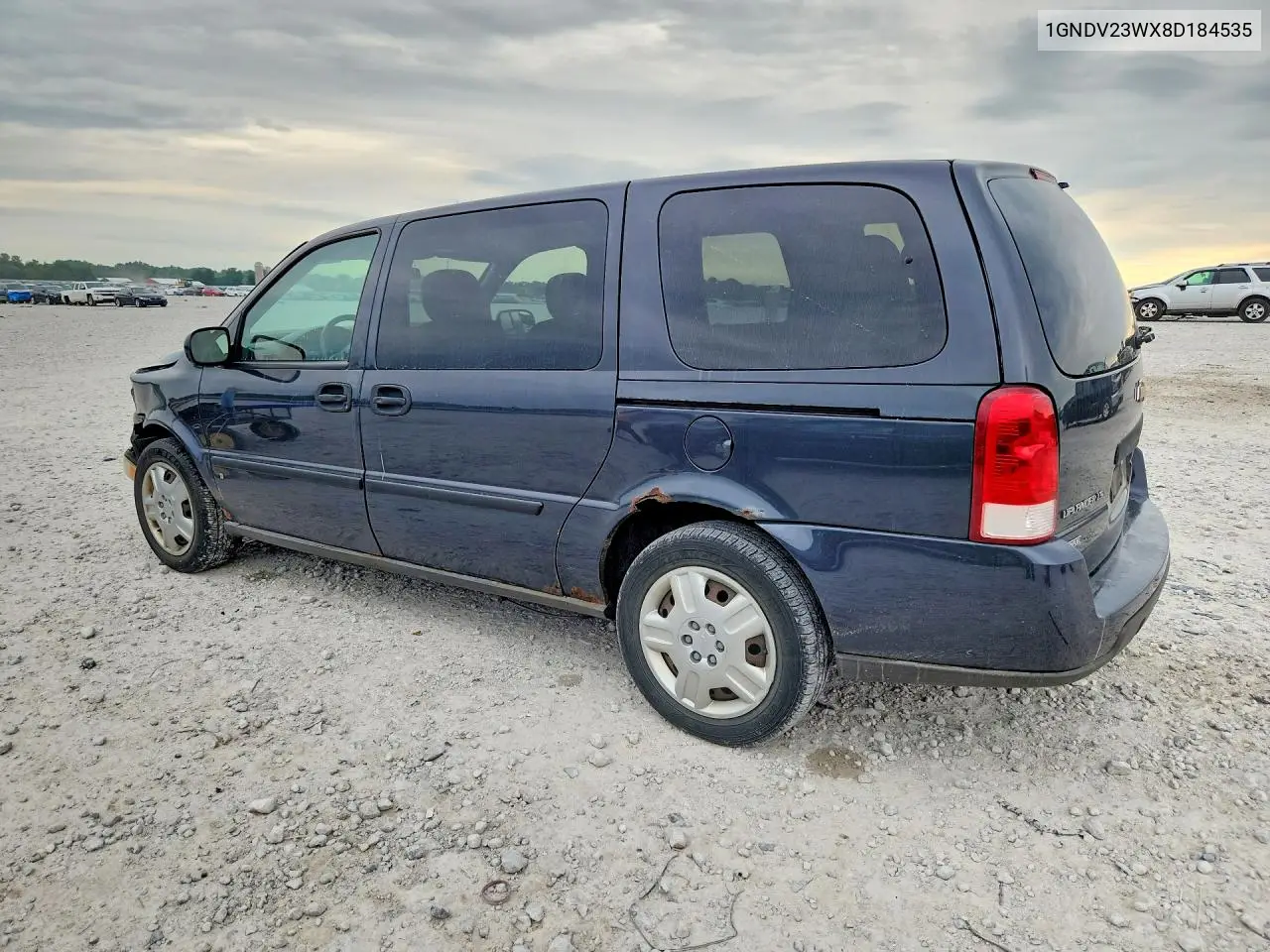2008 Chevrolet Uplander Ls VIN: 1GNDV23WX8D184535 Lot: 58477856