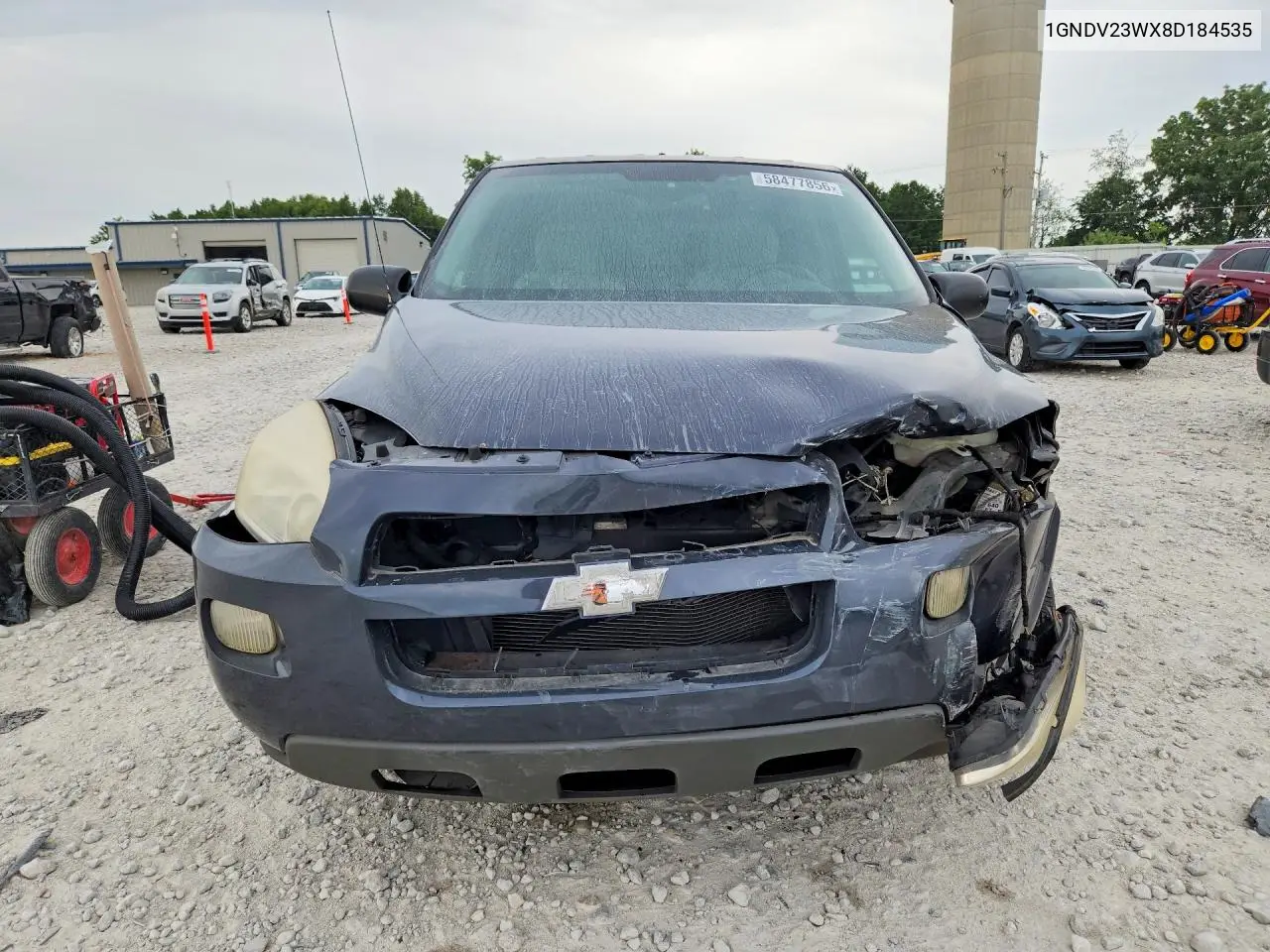 2008 Chevrolet Uplander Ls VIN: 1GNDV23WX8D184535 Lot: 58477856