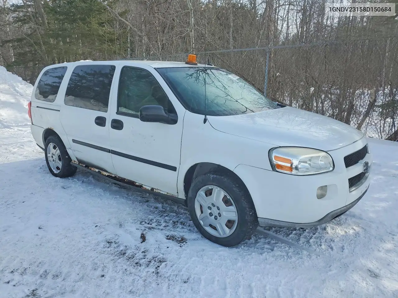 2008 Chevrolet Uplander Ls VIN: 1GNDV23158D150684 Lot: 74861785