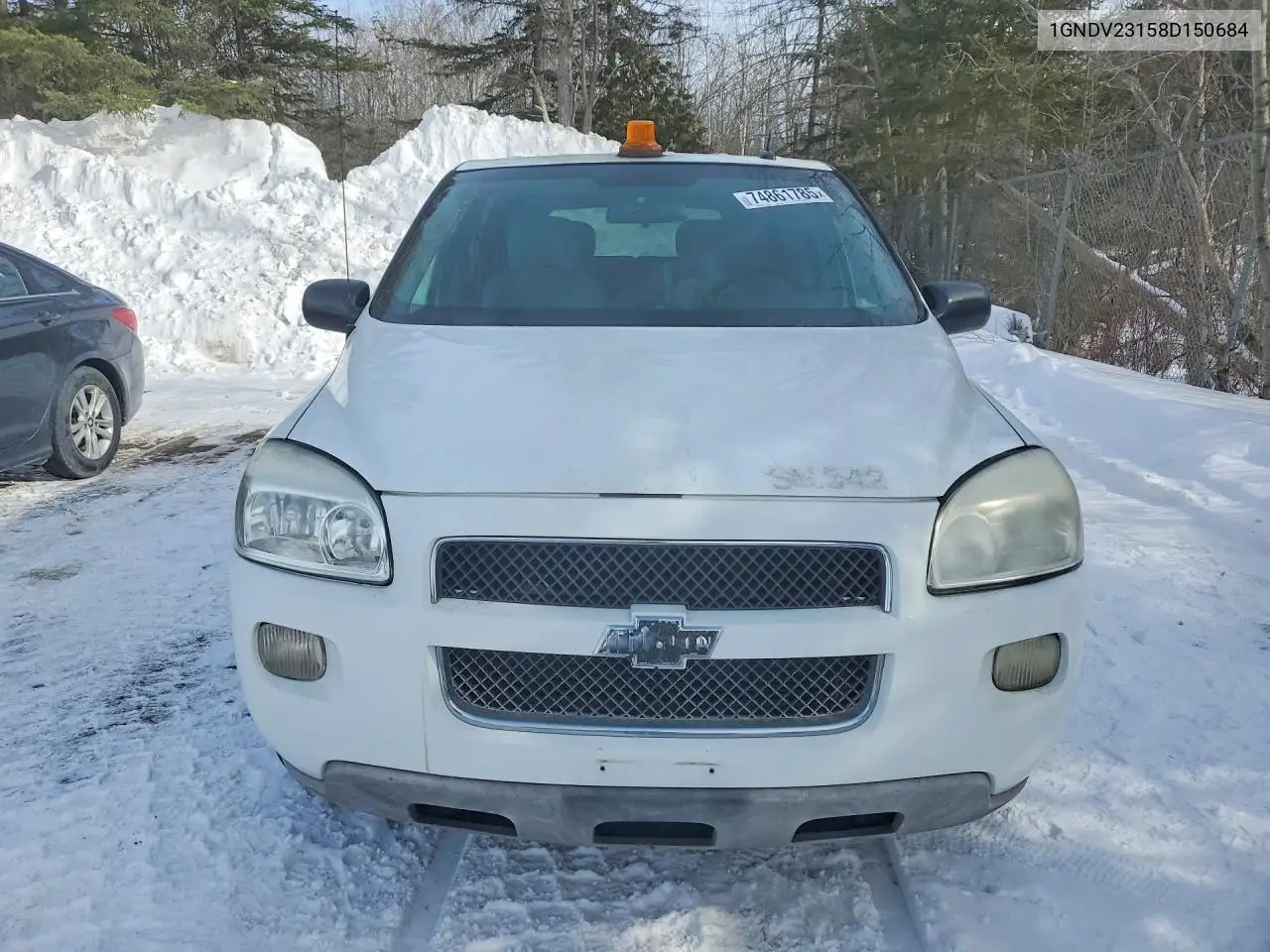 2008 Chevrolet Uplander Ls VIN: 1GNDV23158D150684 Lot: 74861785
