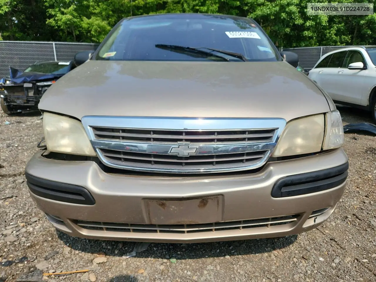 2001 Chevrolet Venture VIN: 1GNDX03E91D224728 Lot: 60527506