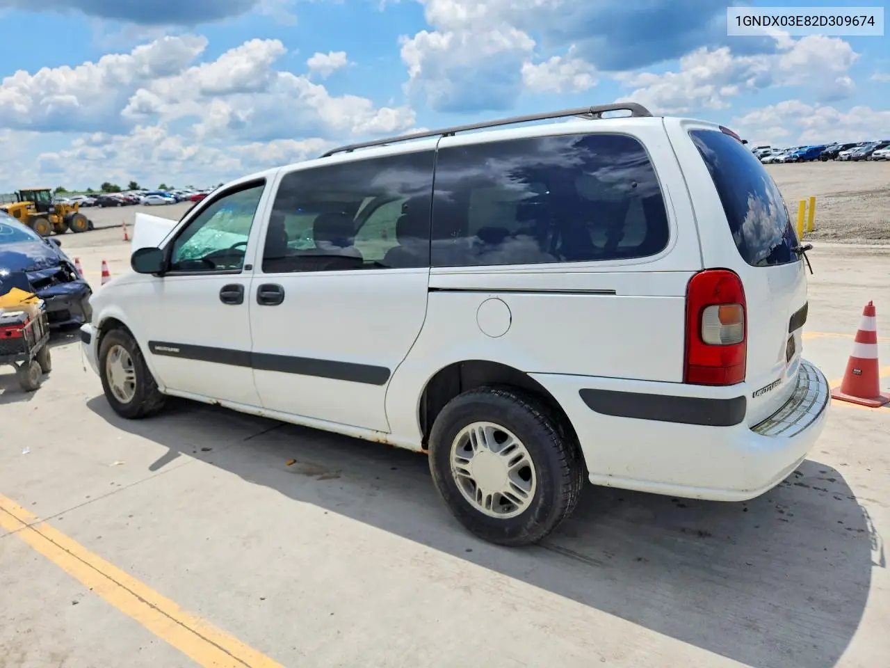 2002 Chevrolet Venture VIN: 1GNDX03E82D309674 Lot: 57502636