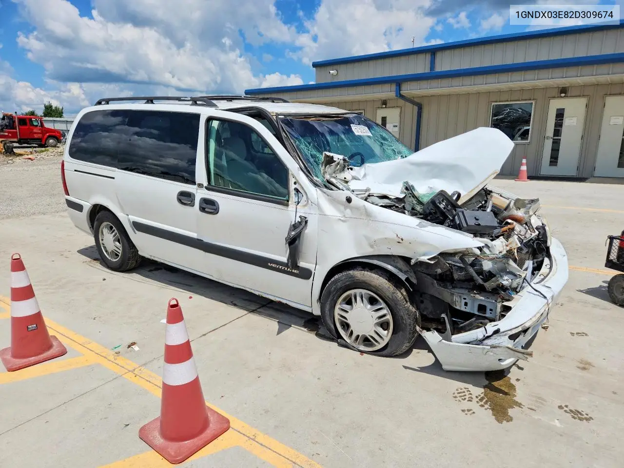 2002 Chevrolet Venture VIN: 1GNDX03E82D309674 Lot: 57502636
