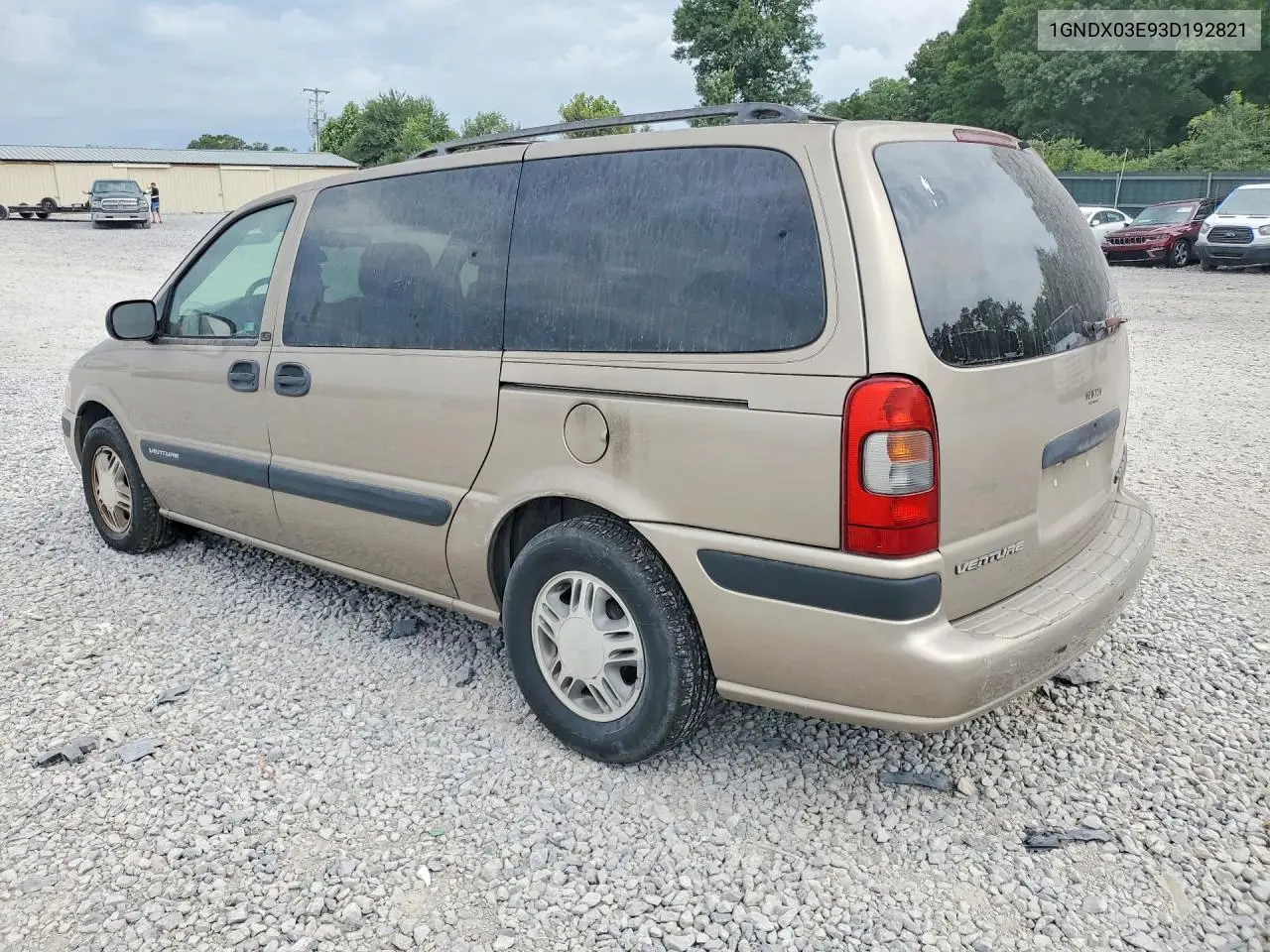 2003 Chevrolet Venture VIN: 1GNDX03E93D192821 Lot: 60645486