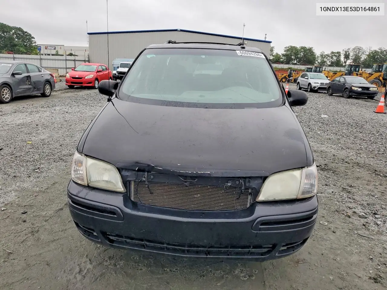 2003 Chevrolet Venture Luxury VIN: 1GNDX13E53D164861 Lot: 60694266