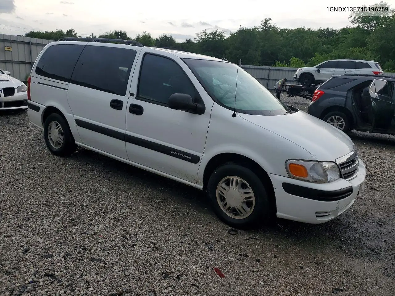 2004 Chevrolet Venture Luxury VIN: 1GNDX13E74D196759 Lot: 55573536