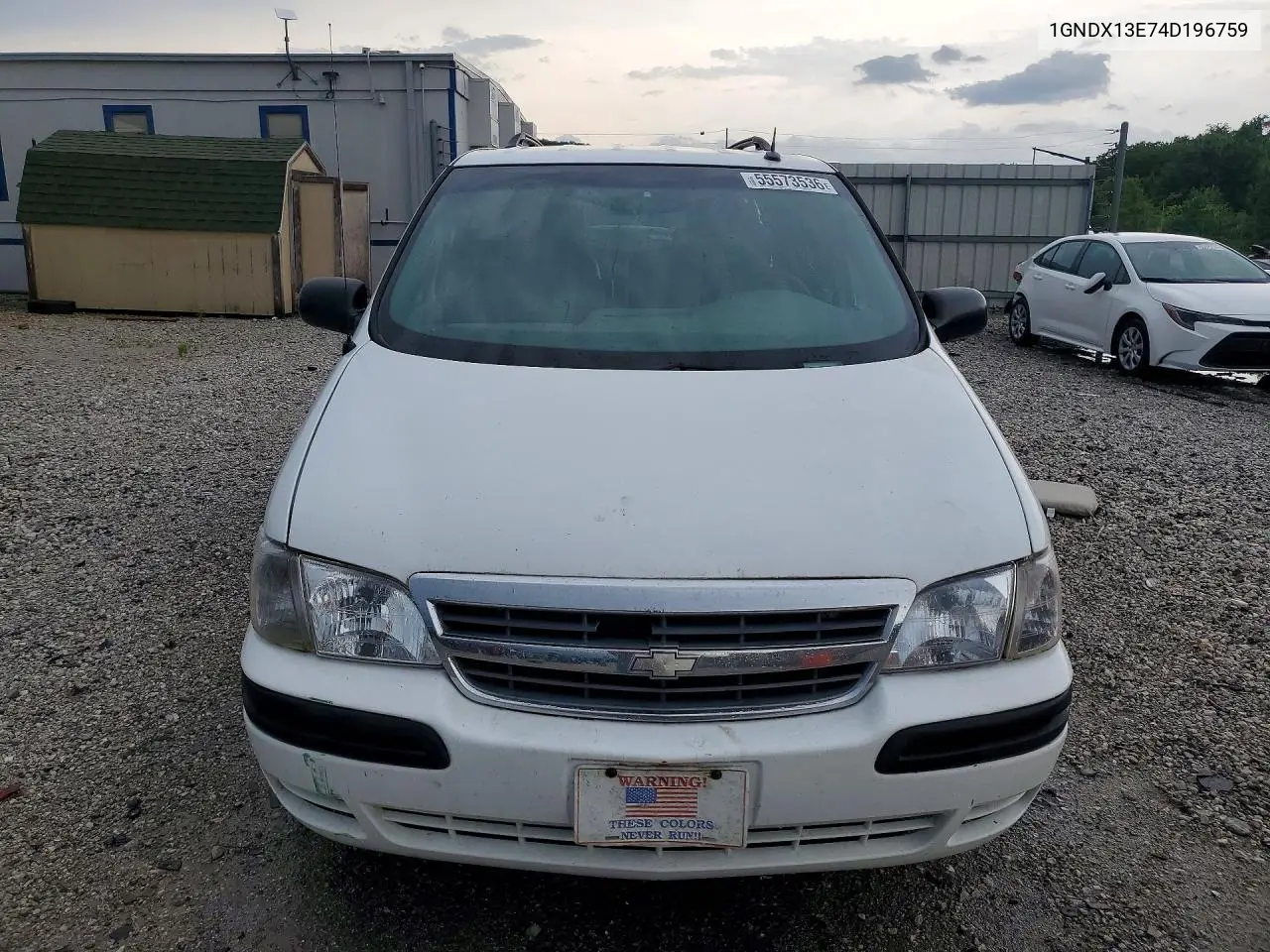 2004 Chevrolet Venture Luxury VIN: 1GNDX13E74D196759 Lot: 55573536