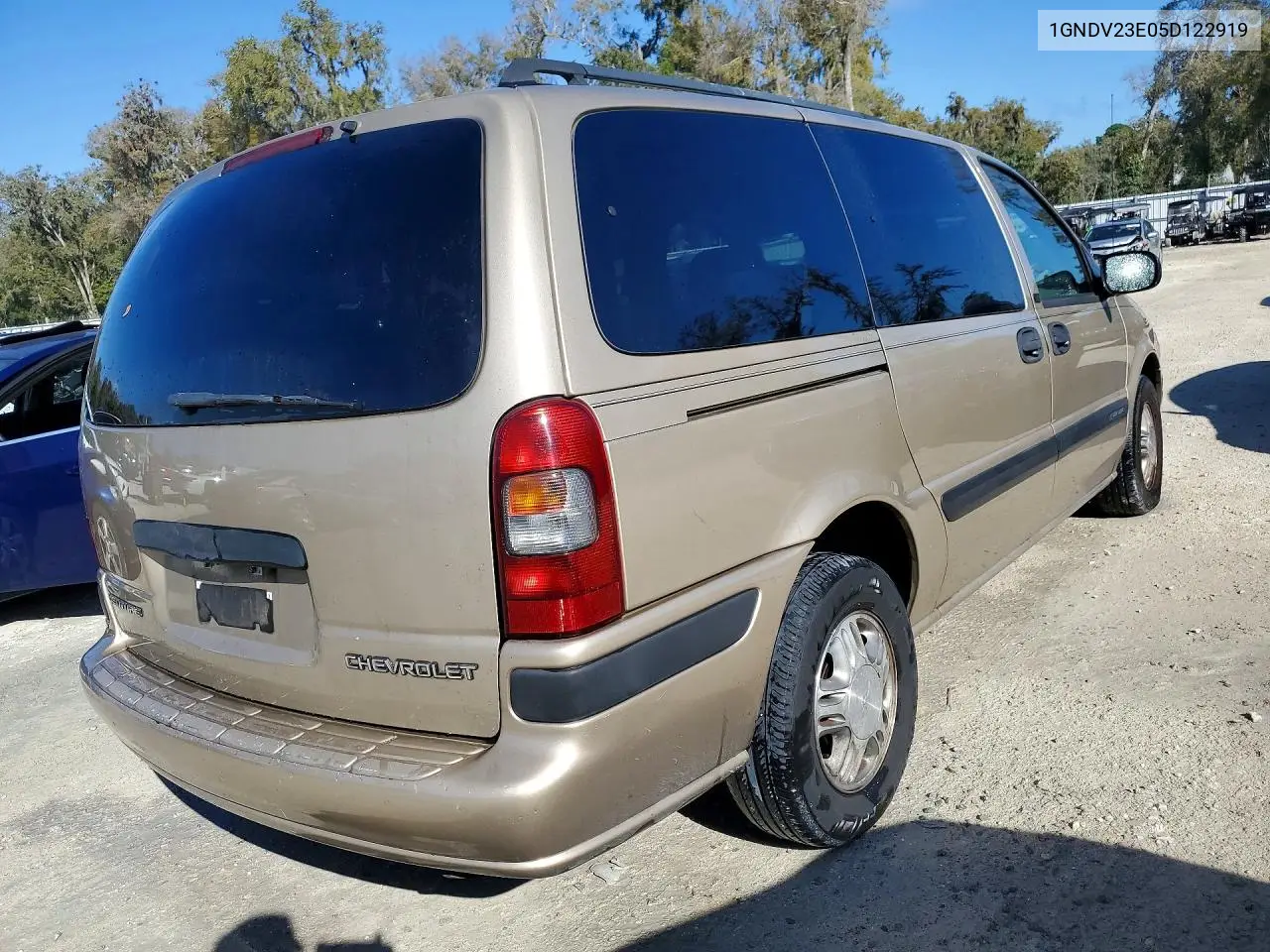2005 Chevrolet Venture Ls VIN: 1GNDV23E05D122919 Lot: 41771886