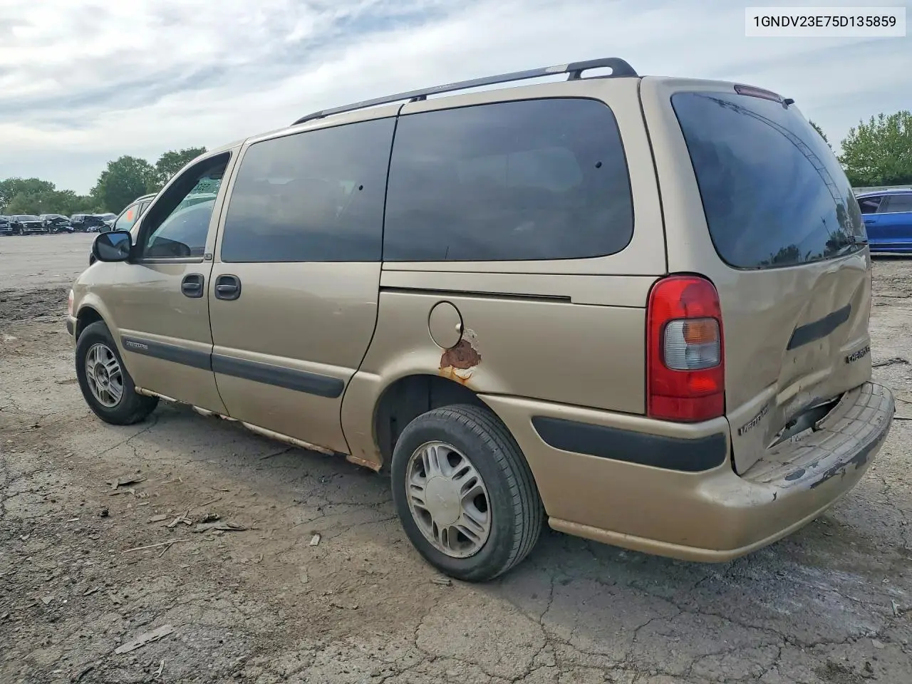 2005 Chevrolet Venture Ls VIN: 1GNDV23E75D135859 Lot: 55279456