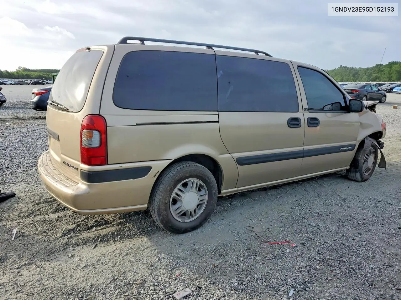 2005 Chevrolet Venture Ls VIN: 1GNDV23E95D152193 Lot: 62101736