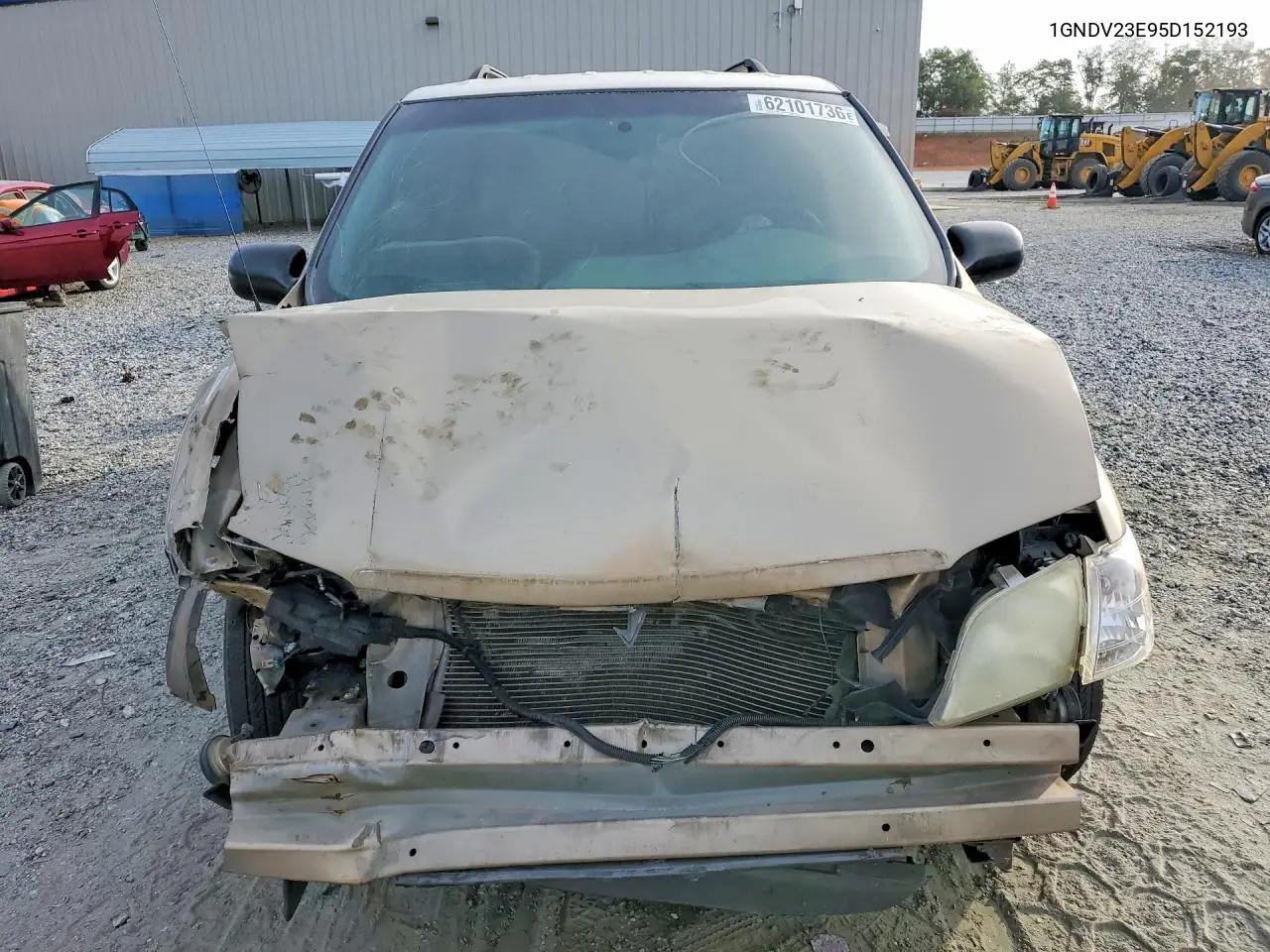 2005 Chevrolet Venture Ls VIN: 1GNDV23E95D152193 Lot: 62101736