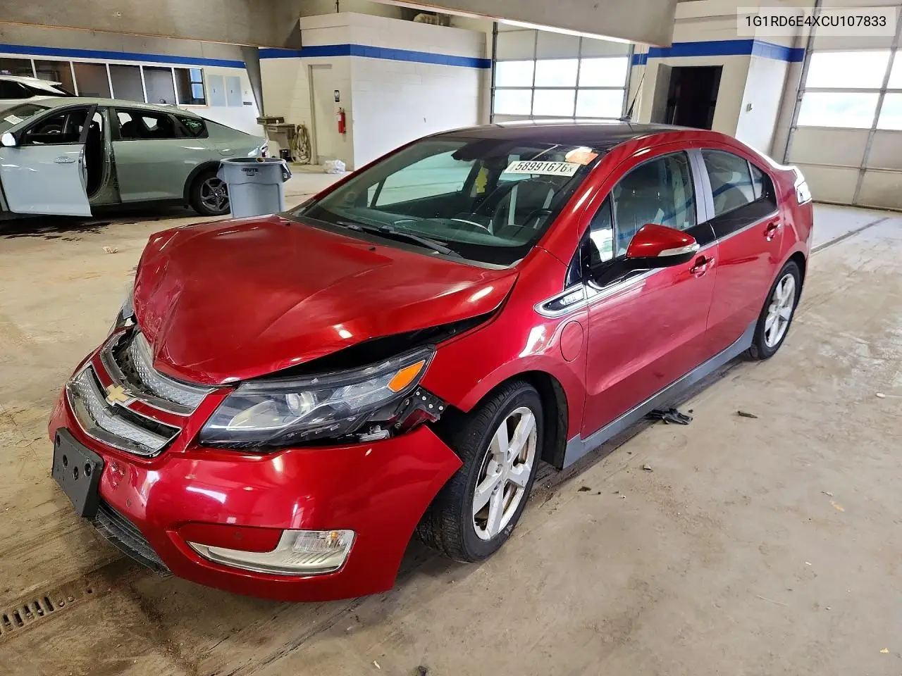 2011 Chevrolet Volt VIN: 1G1RD6E4XCU107833 Lot: 58991676