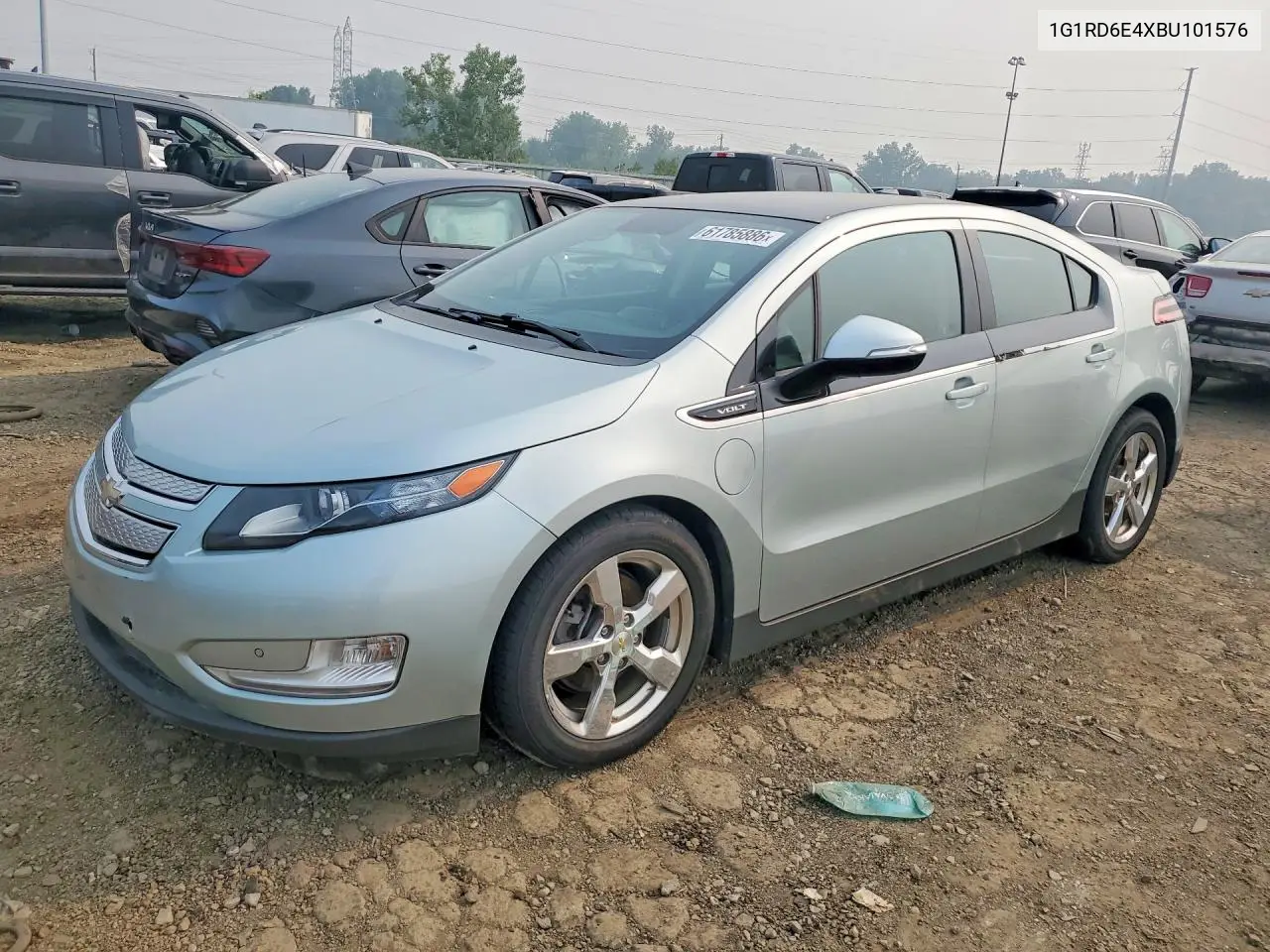 2011 Chevrolet Volt VIN: 1G1RD6E4XBU101576 Lot: 61785886