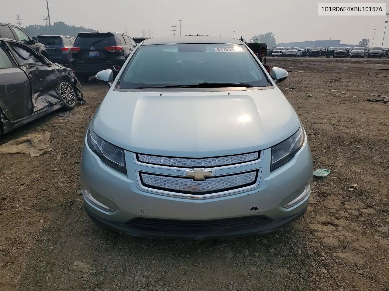 2011 Chevrolet Volt VIN: 1G1RD6E4XBU101576 Lot: 61785886