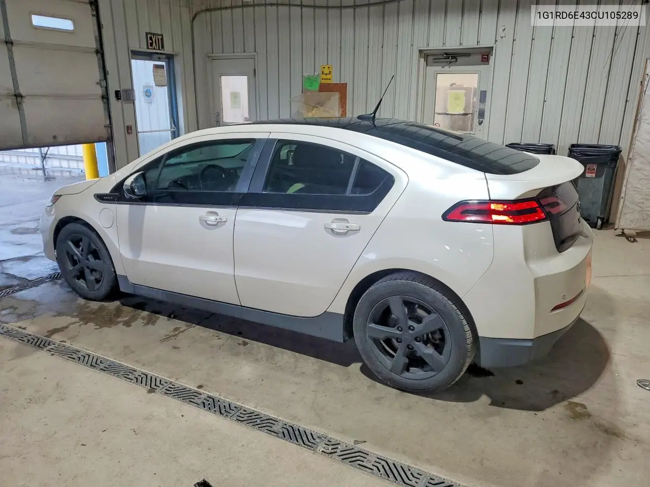 2012 Chevrolet Volt VIN: 1G1RD6E43CU105289 Lot: 56287406