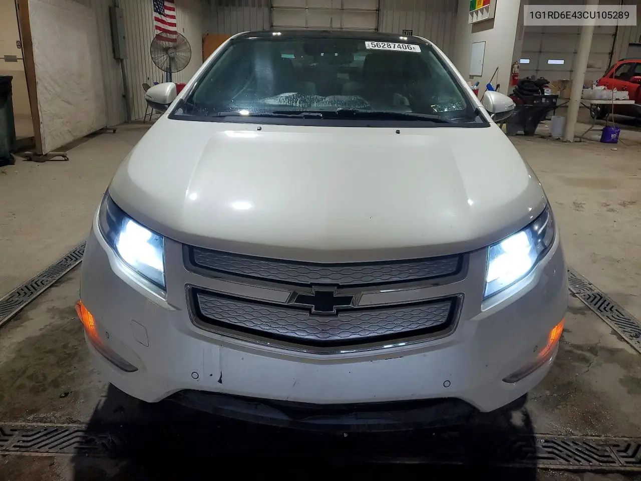 2012 Chevrolet Volt VIN: 1G1RD6E43CU105289 Lot: 56287406