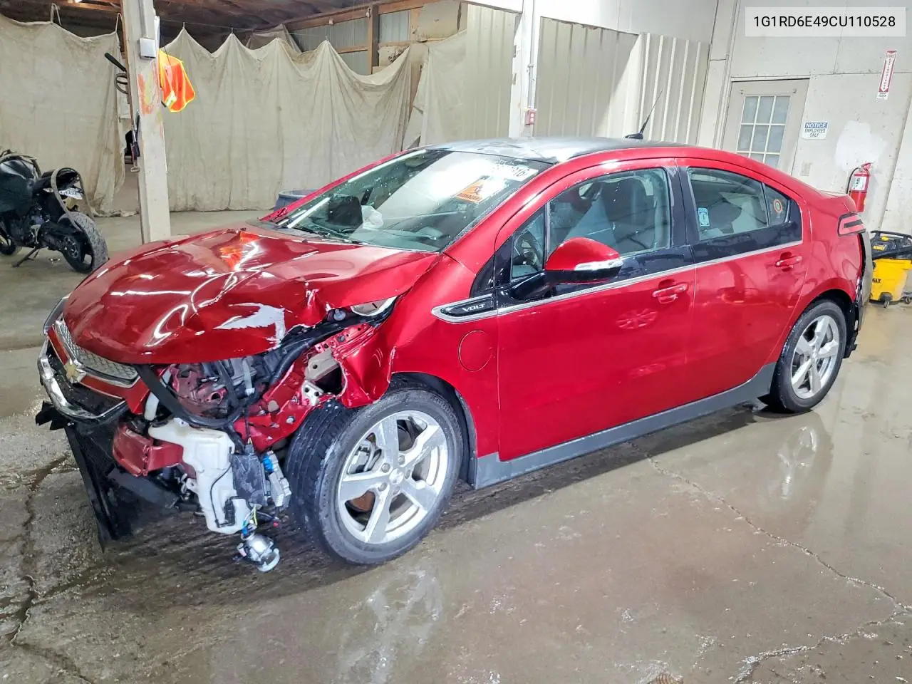 2012 Chevrolet Volt VIN: 1G1RD6E49CU110528 Lot: 56682316