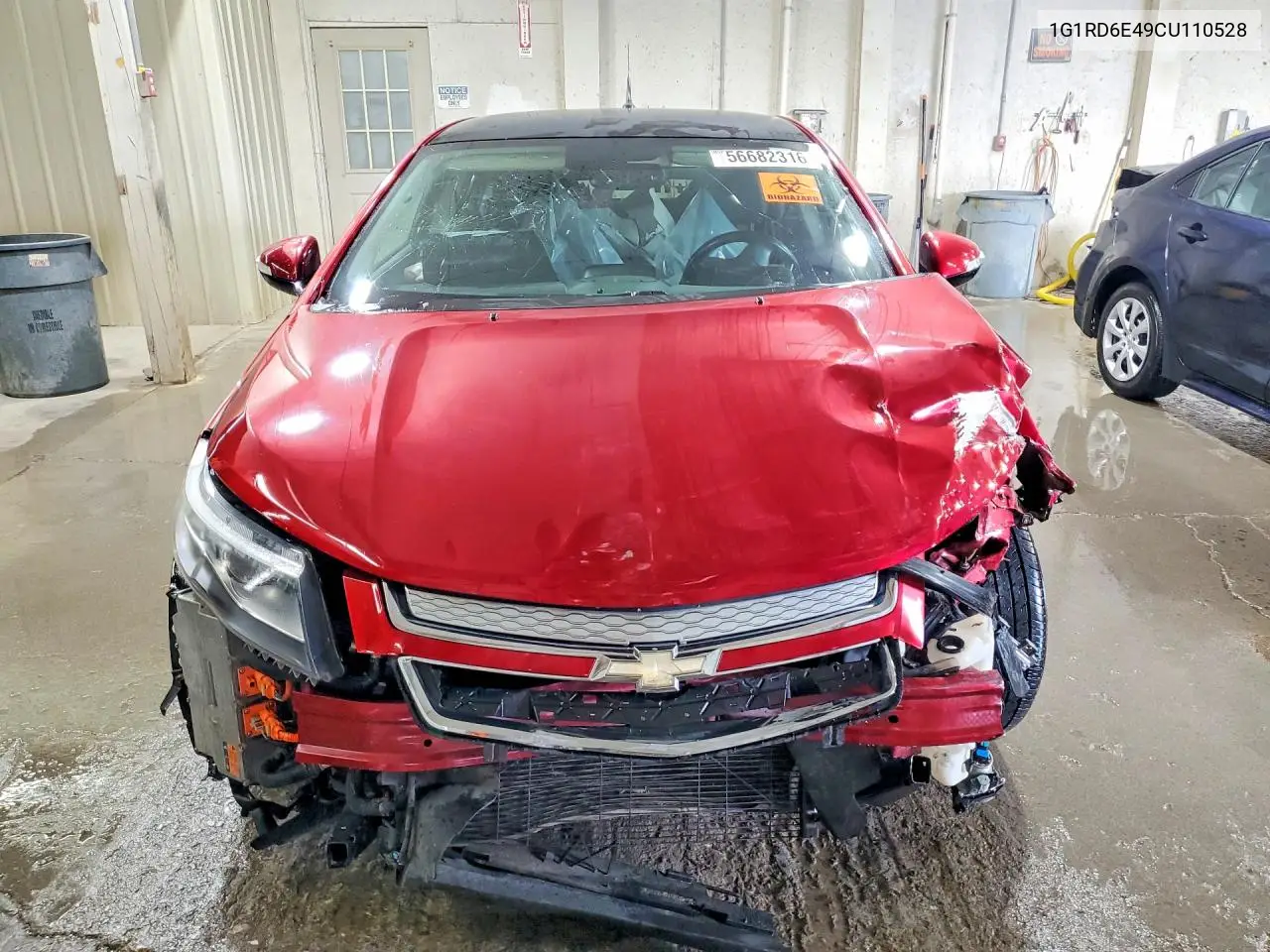2012 Chevrolet Volt VIN: 1G1RD6E49CU110528 Lot: 56682316