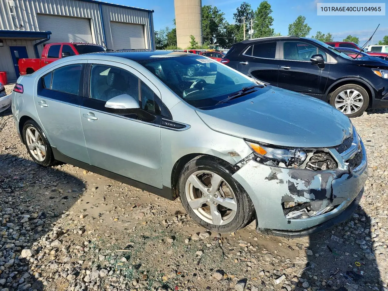 2012 Chevrolet Volt VIN: 1G1RA6E40CU104965 Lot: 56972206