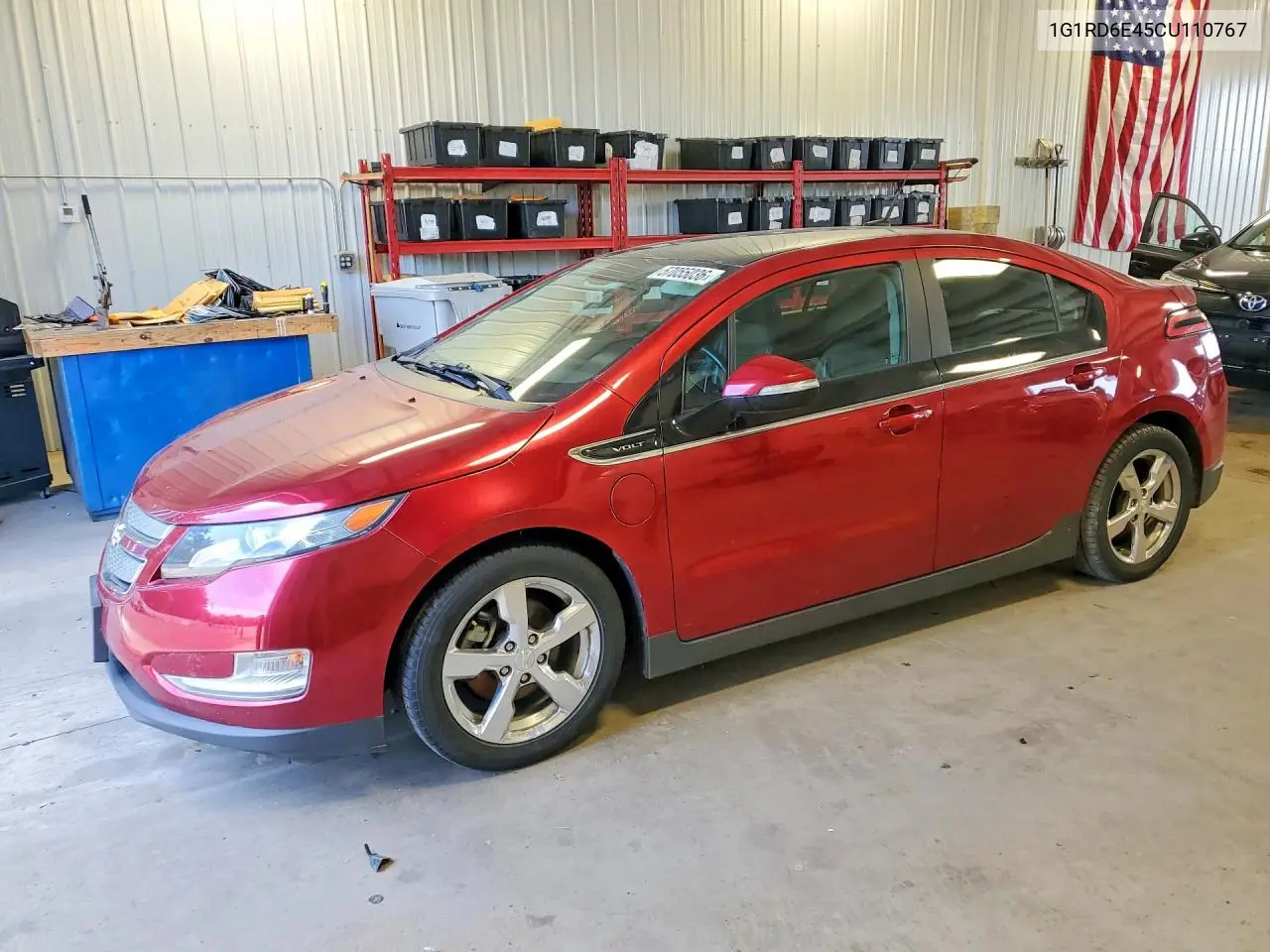 2012 Chevrolet Volt VIN: 1G1RD6E45CU110767 Lot: 57055036