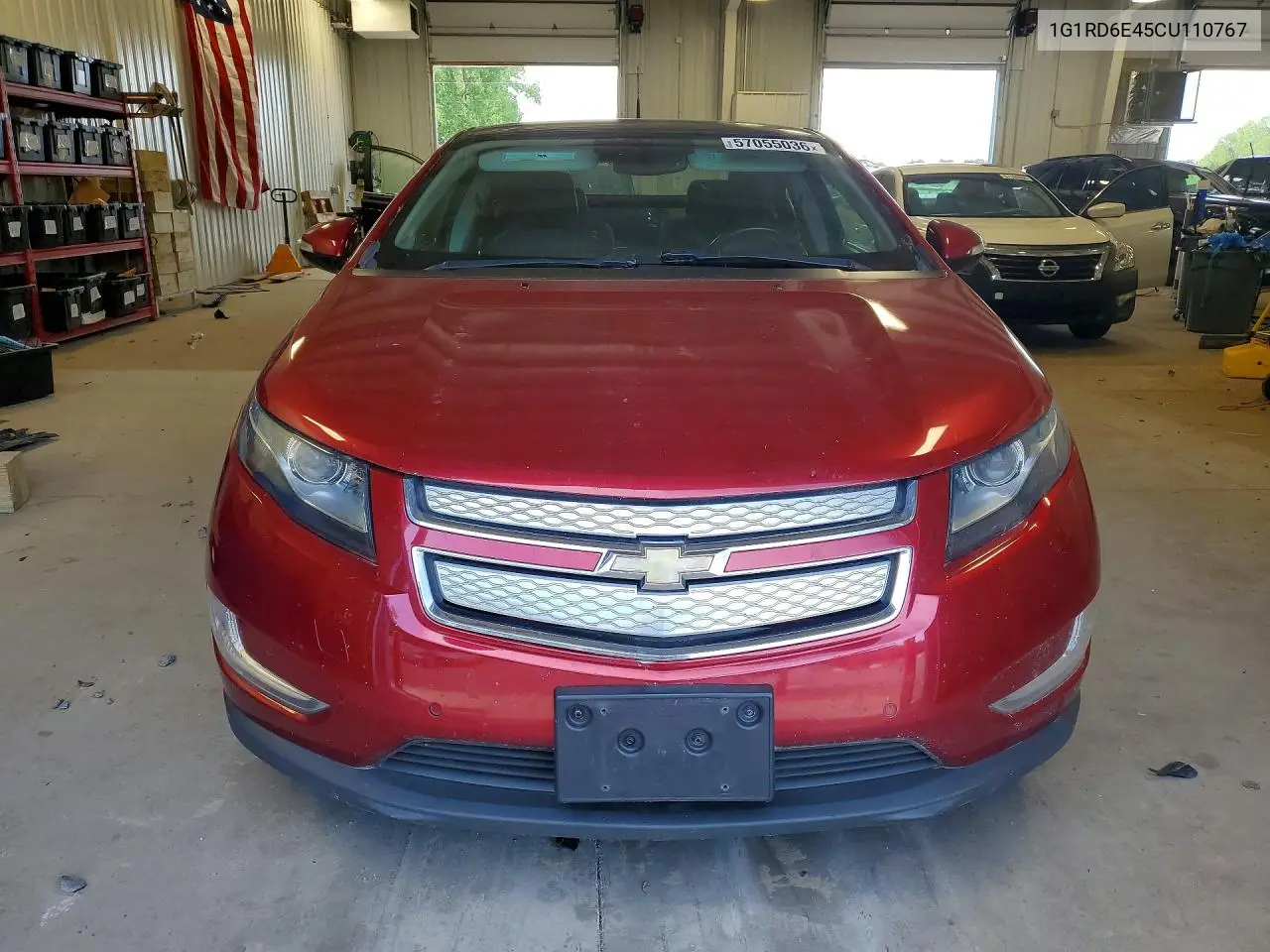 2012 Chevrolet Volt VIN: 1G1RD6E45CU110767 Lot: 57055036