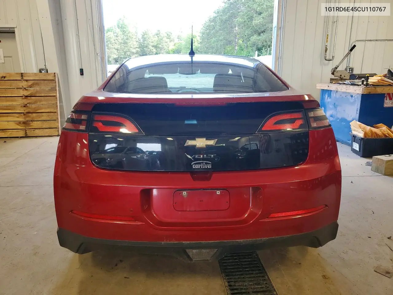 2012 Chevrolet Volt VIN: 1G1RD6E45CU110767 Lot: 57055036
