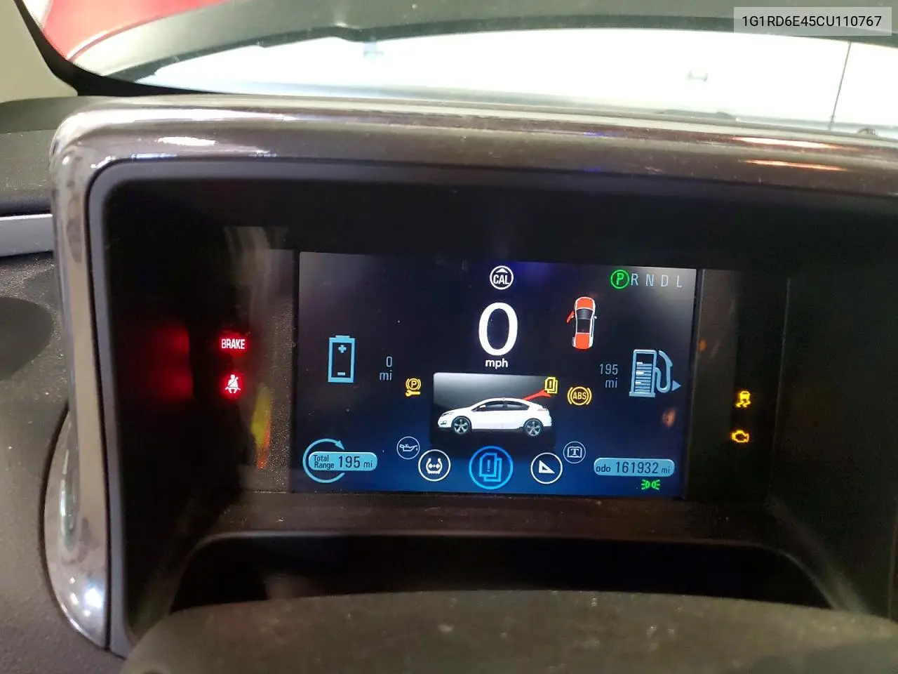 2012 Chevrolet Volt VIN: 1G1RD6E45CU110767 Lot: 57055036