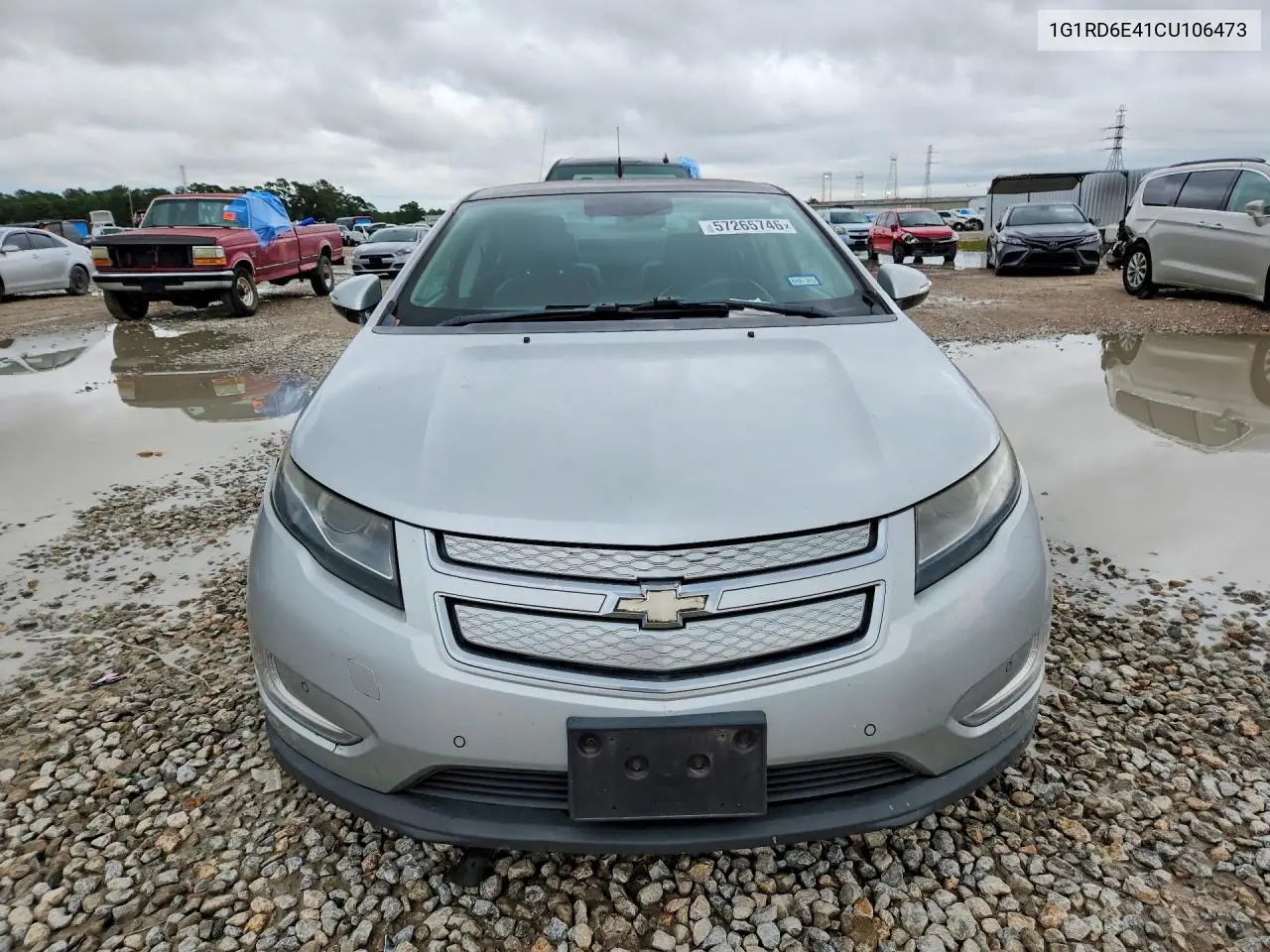 2012 Chevrolet Volt VIN: 1G1RD6E41CU106473 Lot: 57265746