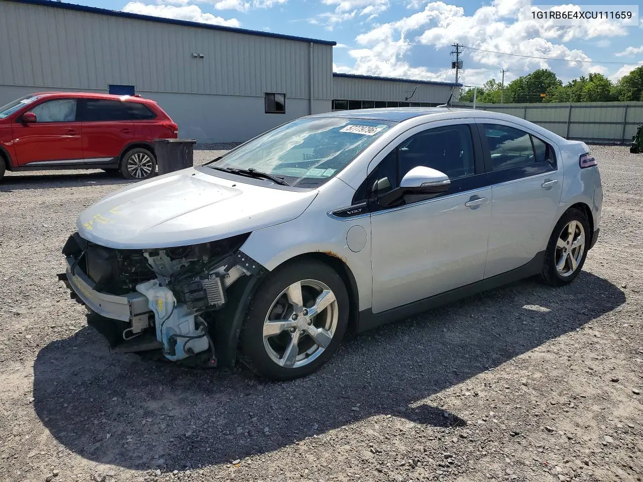 2012 Chevrolet Volt VIN: 1G1RB6E4XCU111659 Lot: 57779796