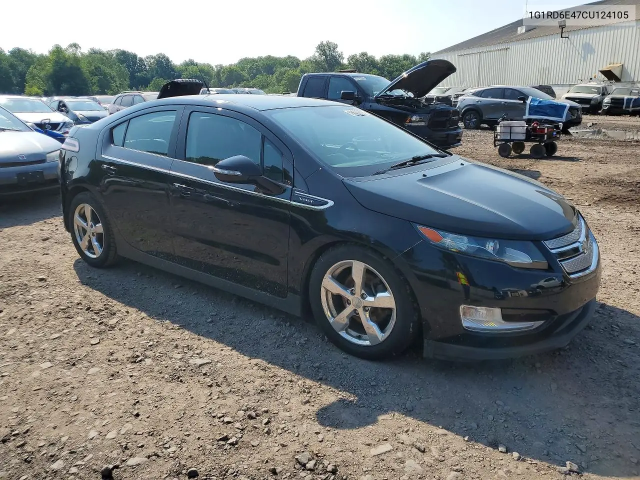 2012 Chevrolet Volt VIN: 1G1RD6E47CU124105 Lot: 58885806