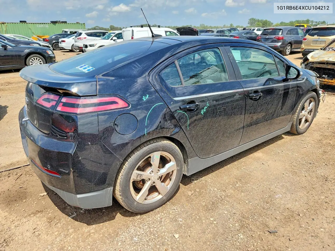 2012 Chevrolet Volt VIN: 1G1RB6E4XCU104212 Lot: 58983036