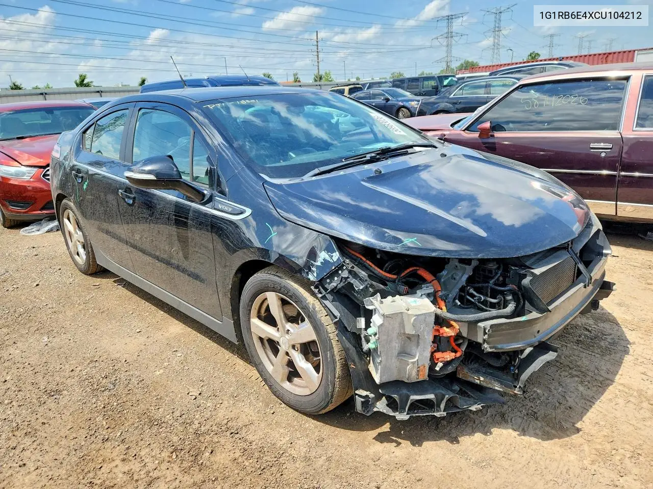 2012 Chevrolet Volt VIN: 1G1RB6E4XCU104212 Lot: 58983036