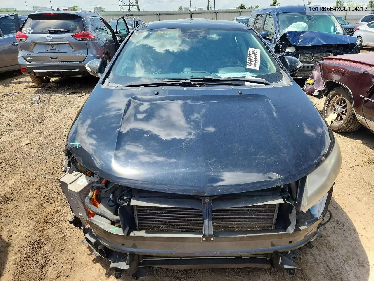 2012 Chevrolet Volt VIN: 1G1RB6E4XCU104212 Lot: 58983036
