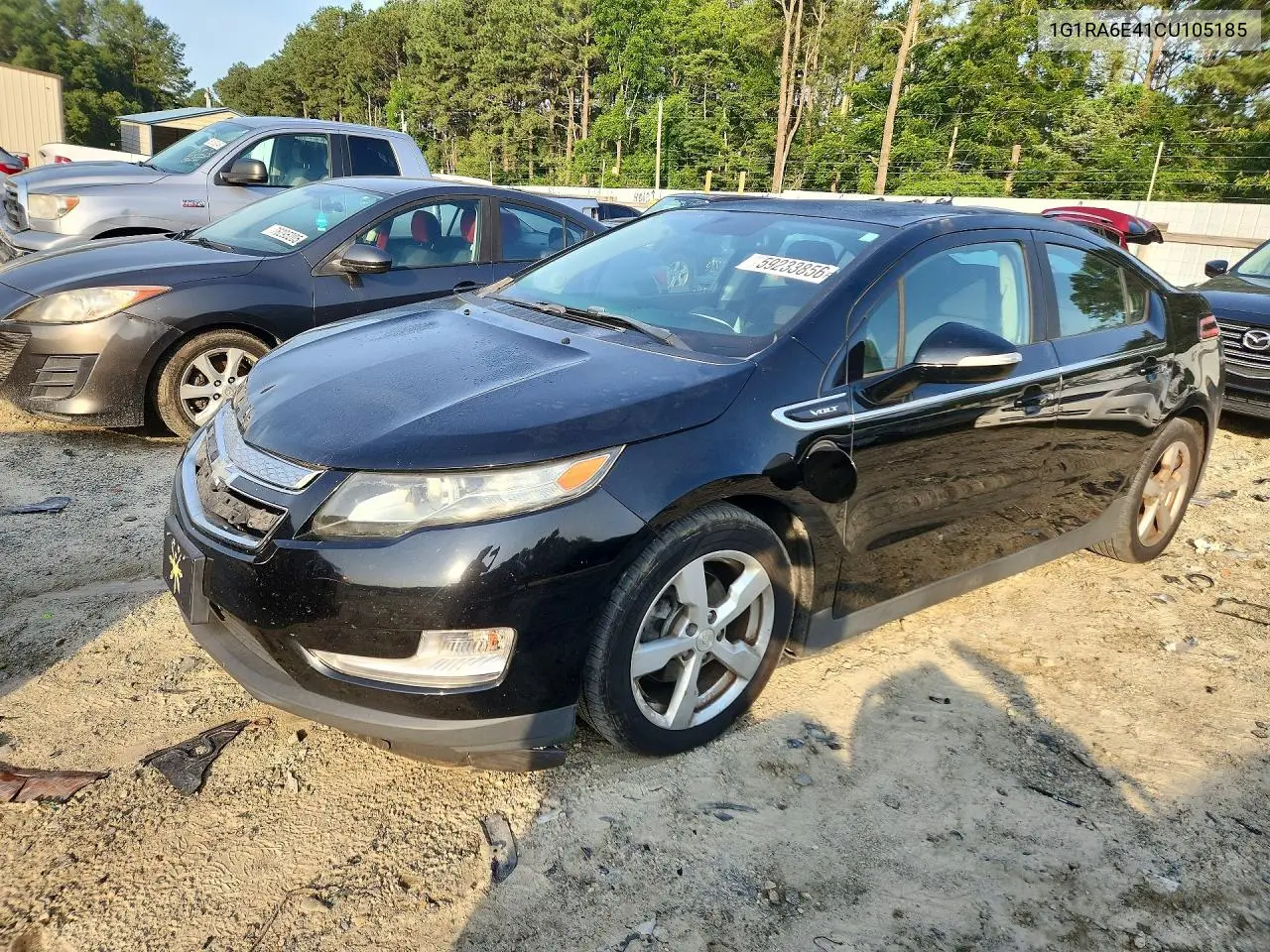2012 Chevrolet Volt VIN: 1G1RA6E41CU105185 Lot: 59233856