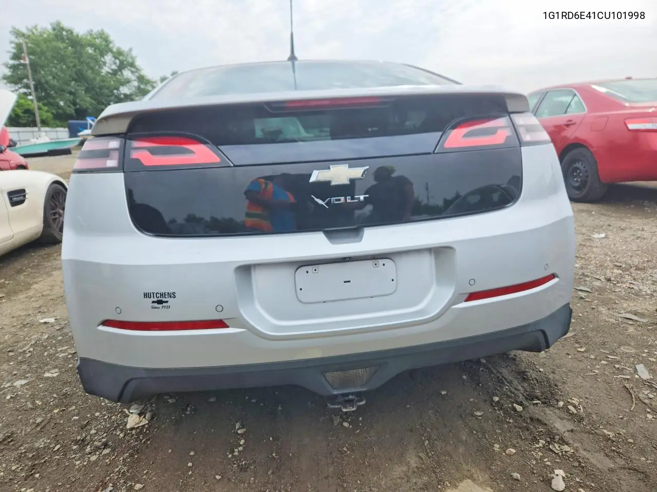 2012 Chevrolet Volt VIN: 1G1RD6E41CU101998 Lot: 60189196
