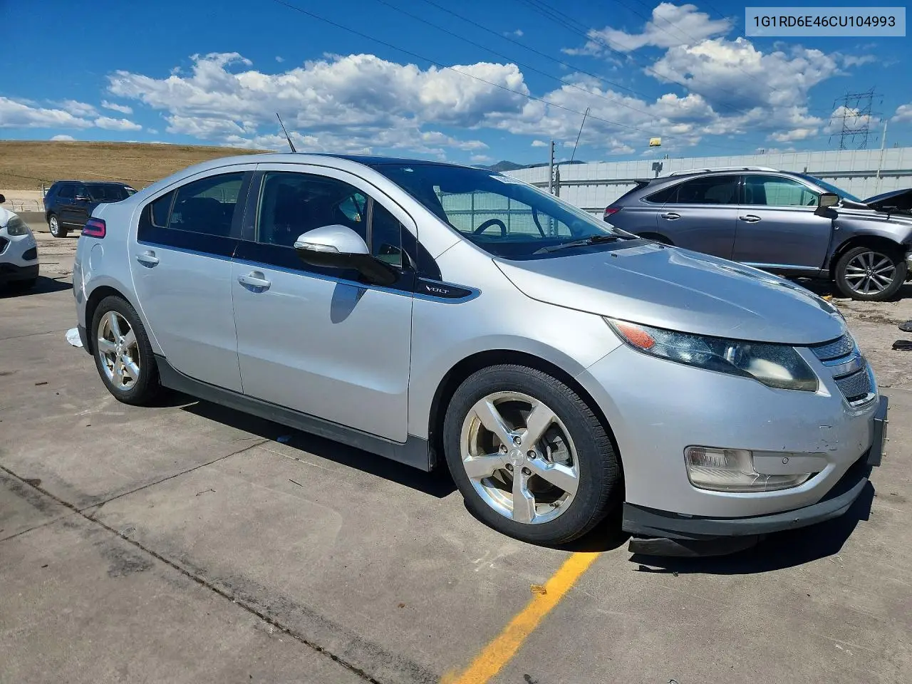 2012 Chevrolet Volt VIN: 1G1RD6E46CU104993 Lot: 60512706