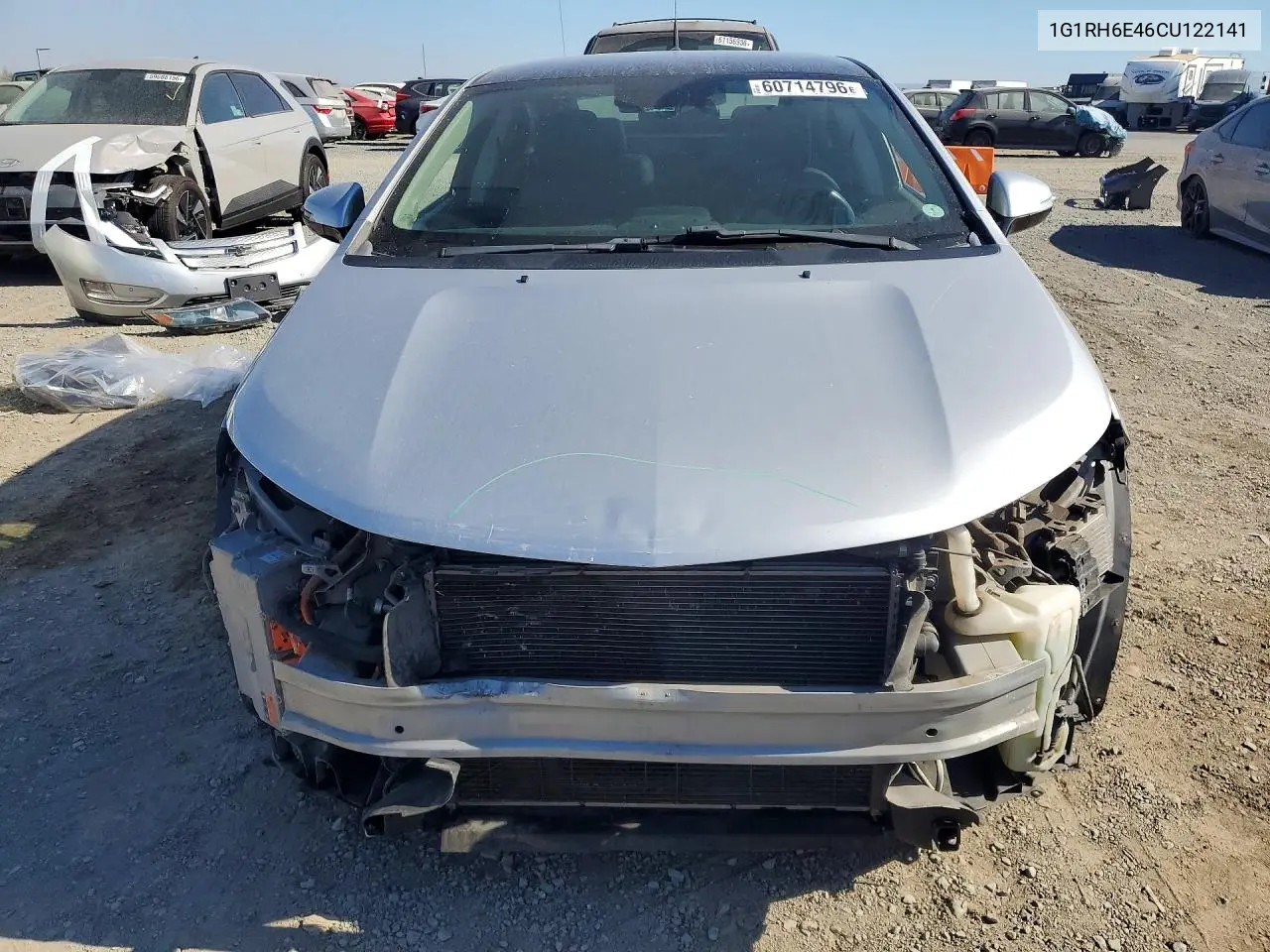 2012 Chevrolet Volt VIN: 1G1RH6E46CU122141 Lot: 60714796