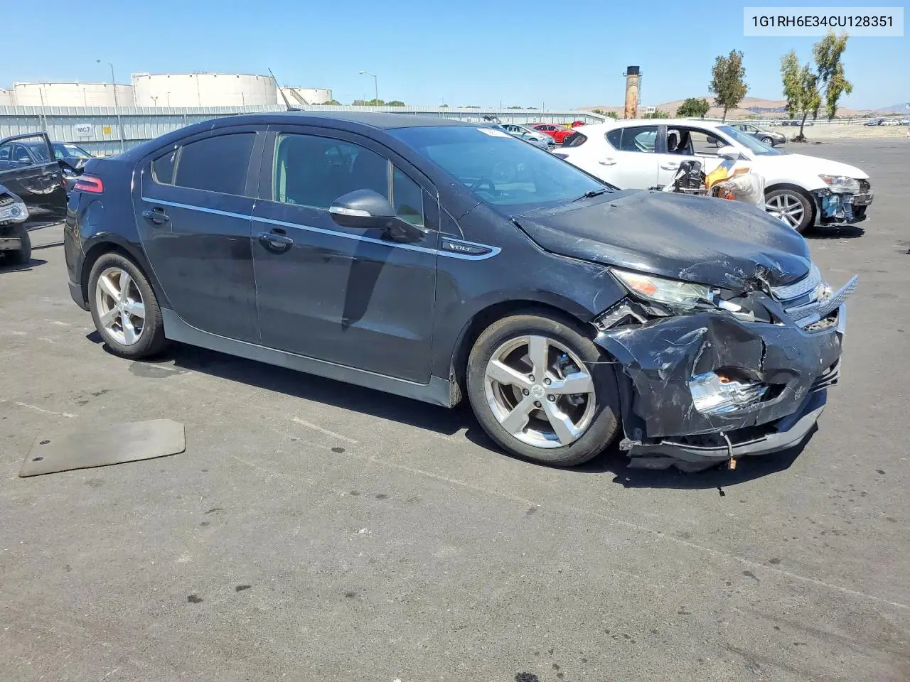 2012 Chevrolet Volt VIN: 1G1RH6E34CU128351 Lot: 60863176