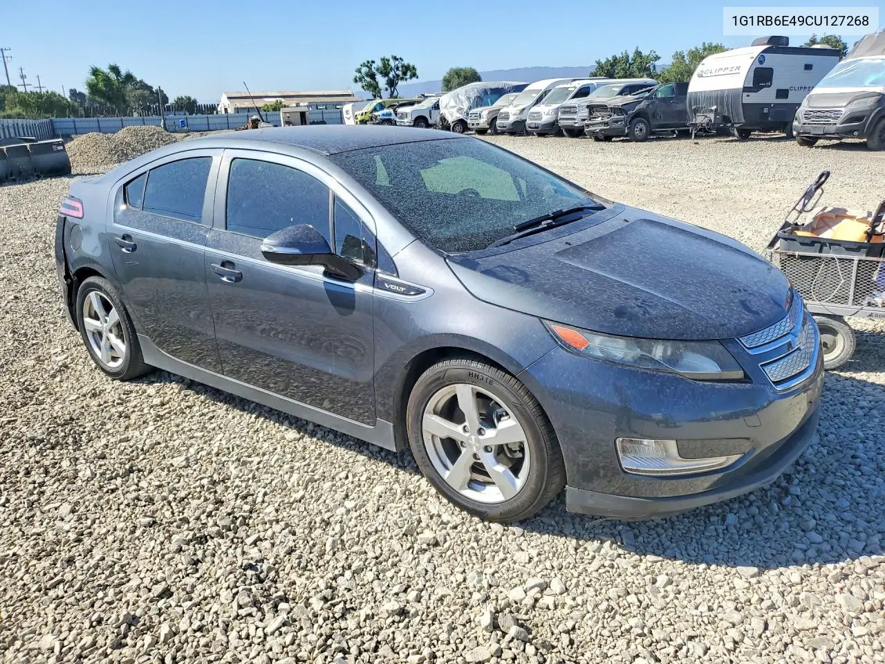 2012 Chevrolet Volt VIN: 1G1RB6E49CU127268 Lot: 61397196