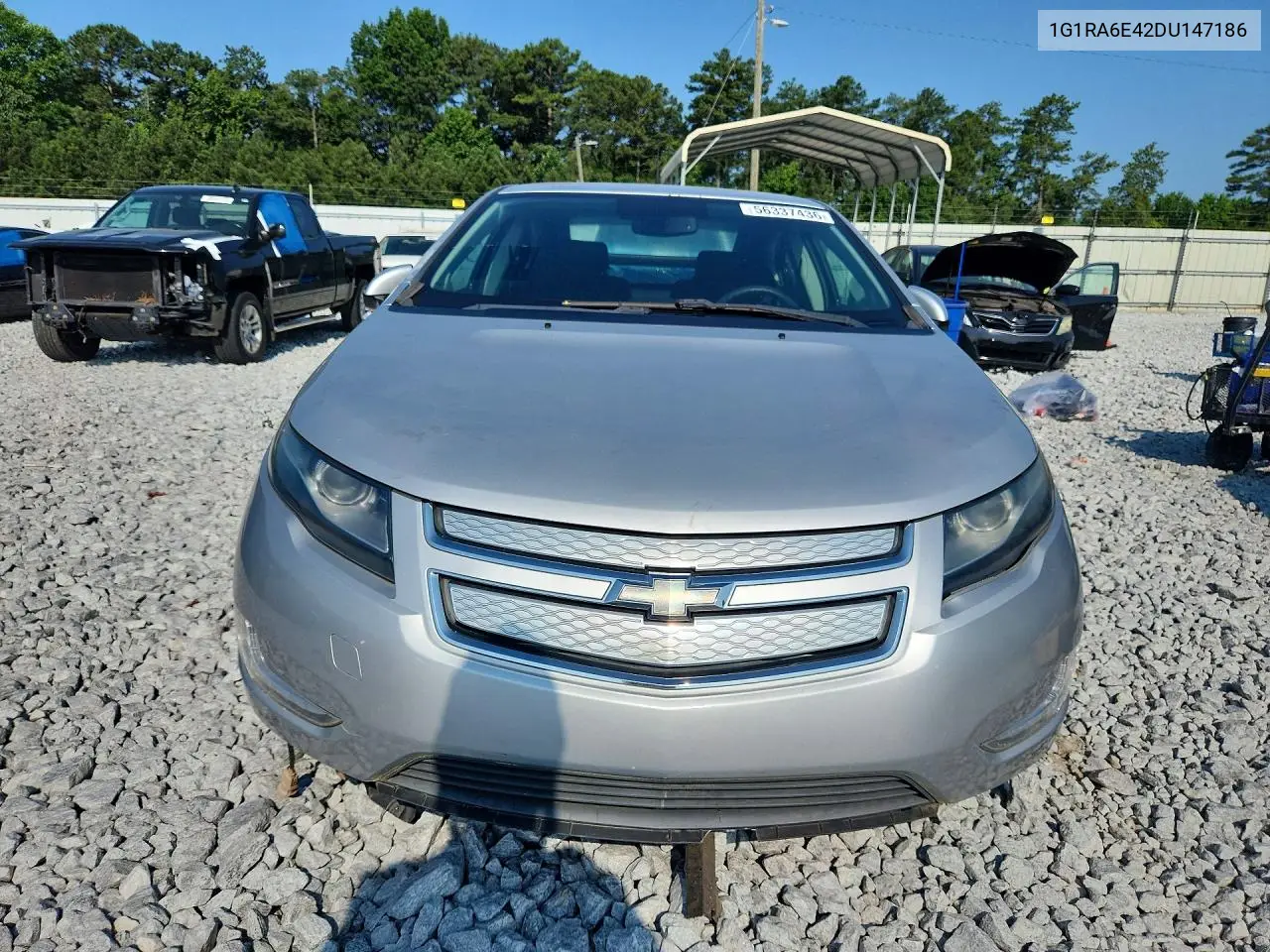 2013 Chevrolet Volt VIN: 1G1RA6E42DU147186 Lot: 56337436