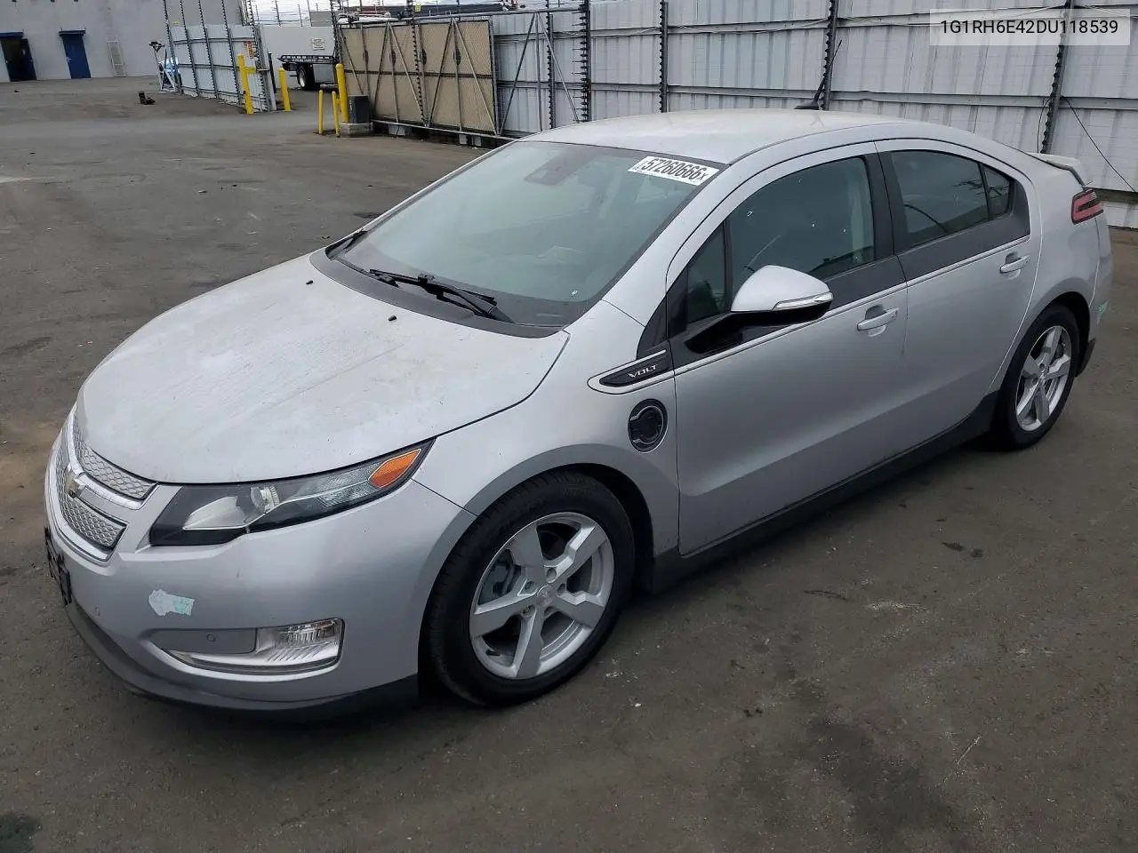 2013 Chevrolet Volt VIN: 1G1RH6E42DU118539 Lot: 57260666