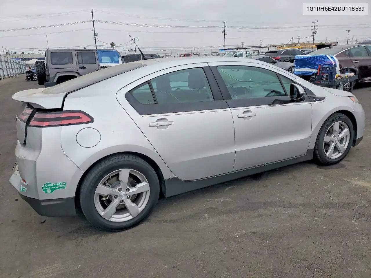 2013 Chevrolet Volt VIN: 1G1RH6E42DU118539 Lot: 57260666