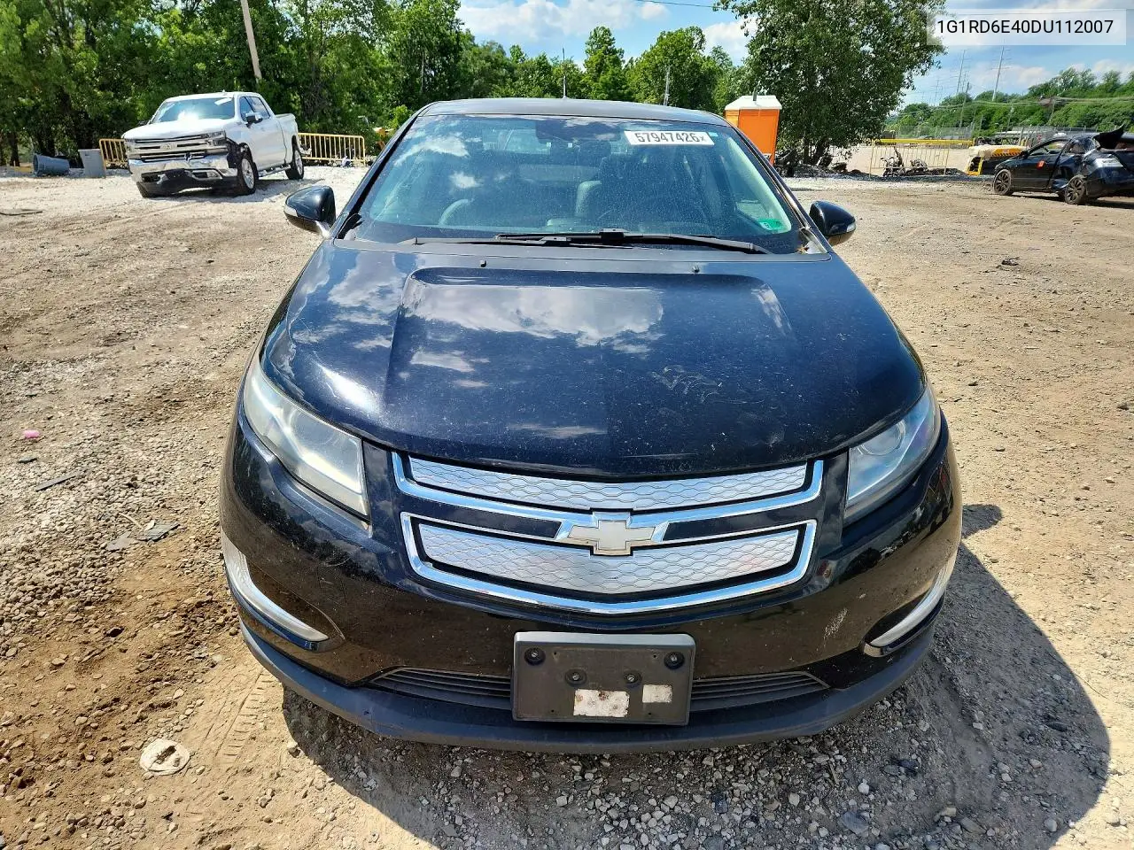 2013 Chevrolet Volt VIN: 1G1RD6E40DU112007 Lot: 57947426
