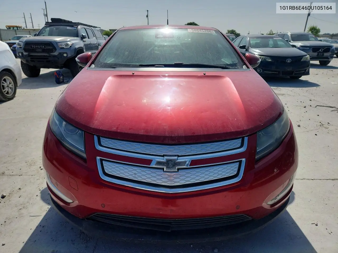 2013 Chevrolet Volt VIN: 1G1RB6E46DU105164 Lot: 58645206