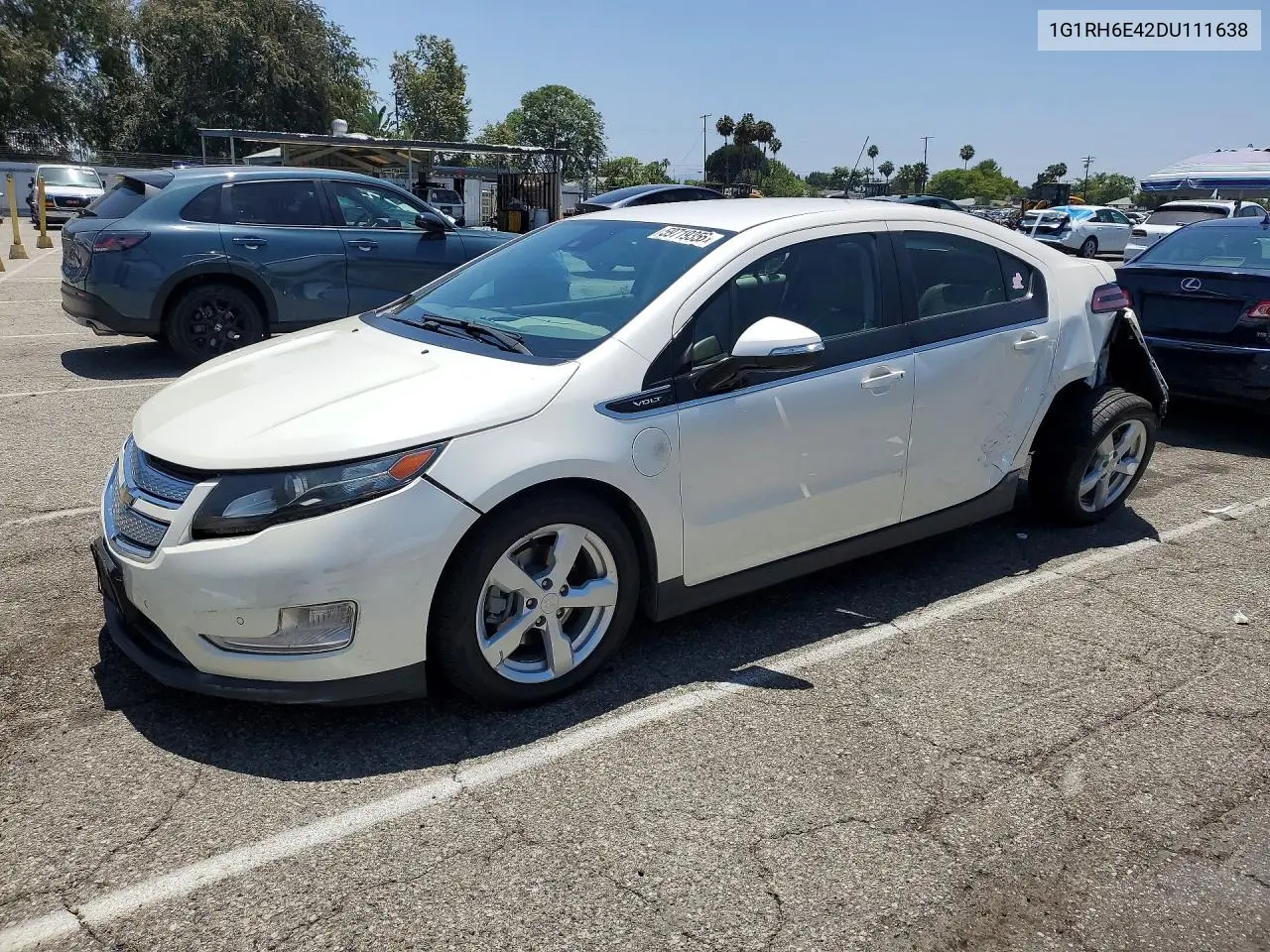 2013 Chevrolet Volt VIN: 1G1RH6E42DU111638 Lot: 59719356