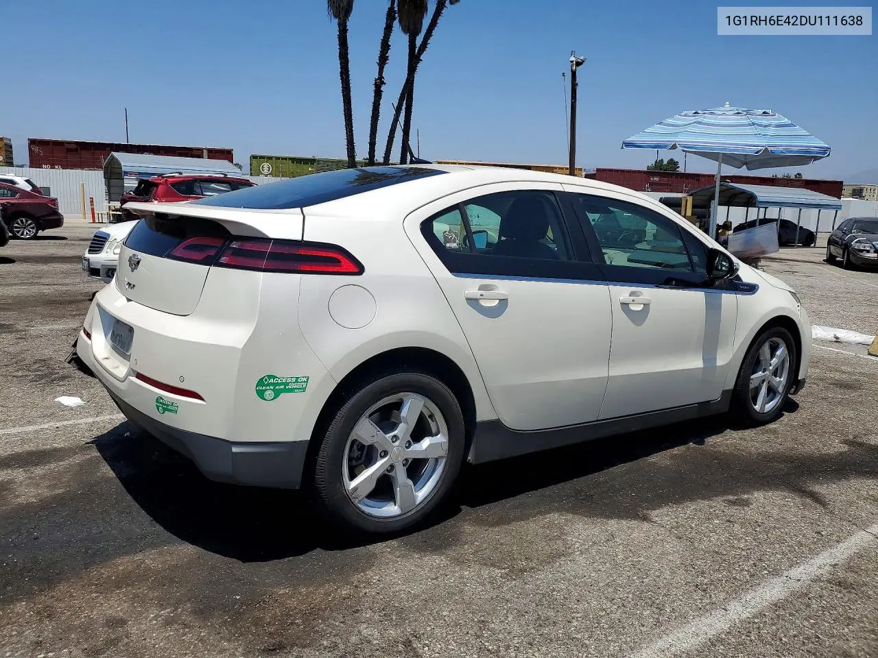2013 Chevrolet Volt VIN: 1G1RH6E42DU111638 Lot: 59719356