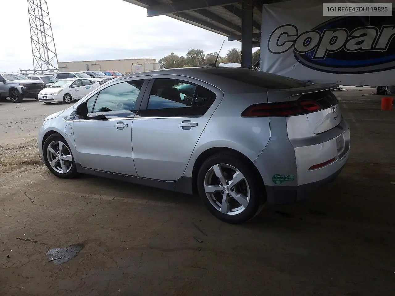 2013 Chevrolet Volt VIN: 1G1RE6E47DU119825 Lot: 60245296