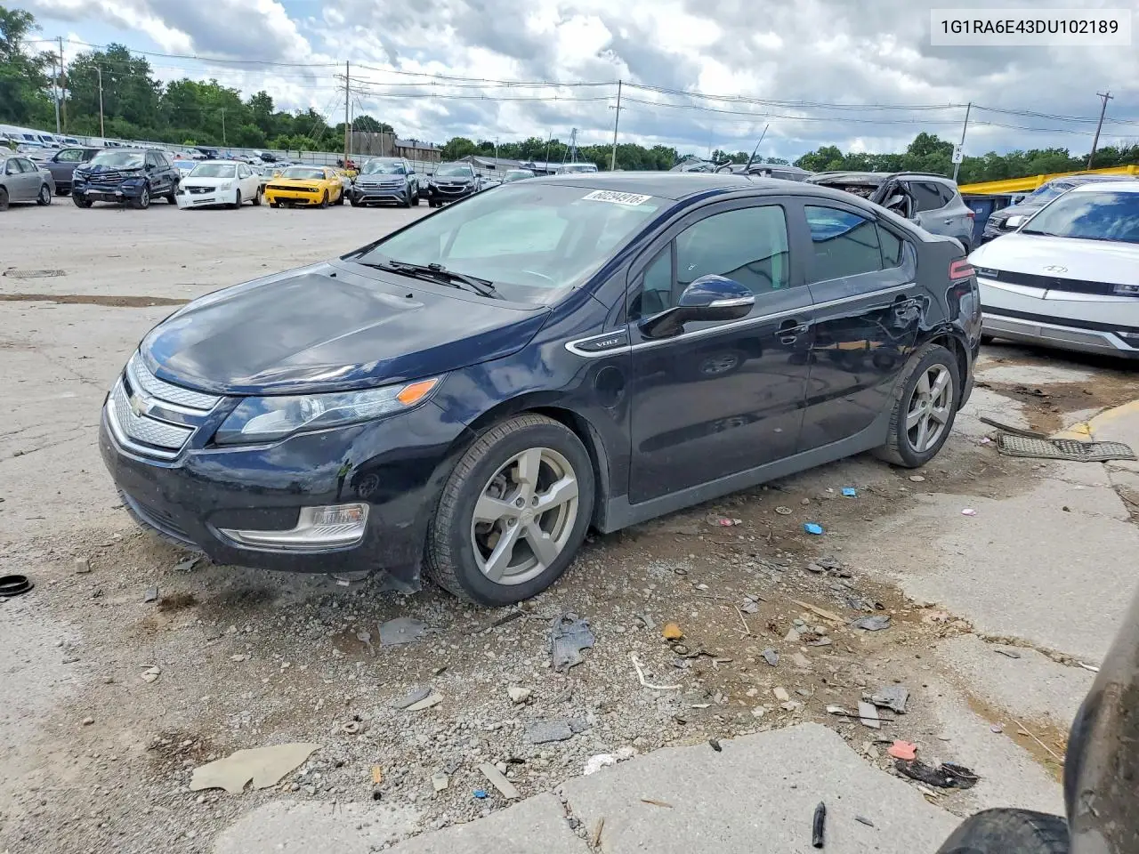 2013 Chevrolet Volt VIN: 1G1RA6E43DU102189 Lot: 60294916