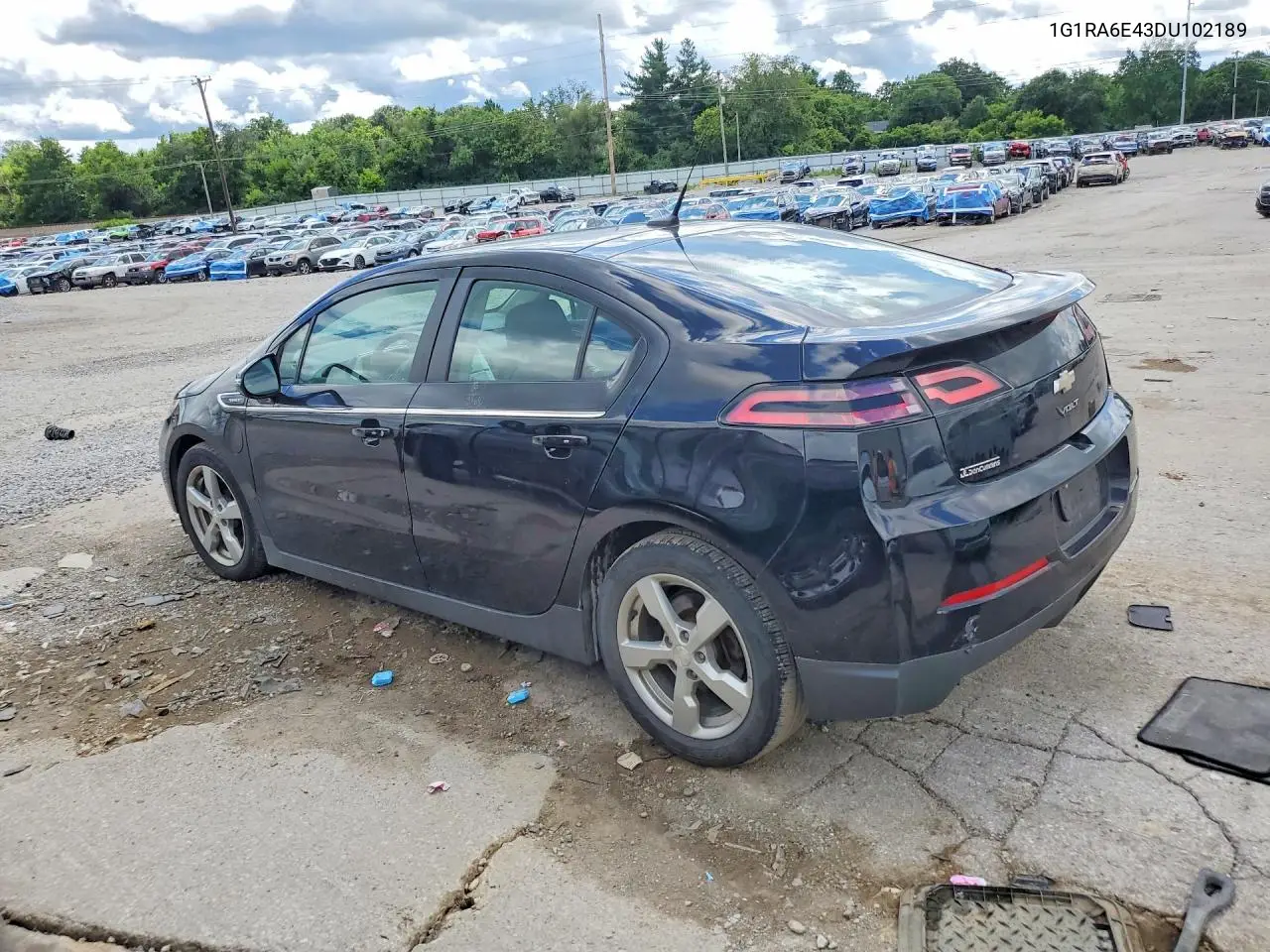 2013 Chevrolet Volt VIN: 1G1RA6E43DU102189 Lot: 60294916