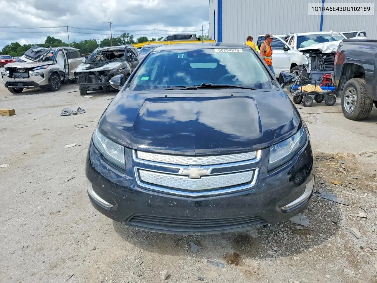 2013 Chevrolet Volt VIN: 1G1RA6E43DU102189 Lot: 60294916
